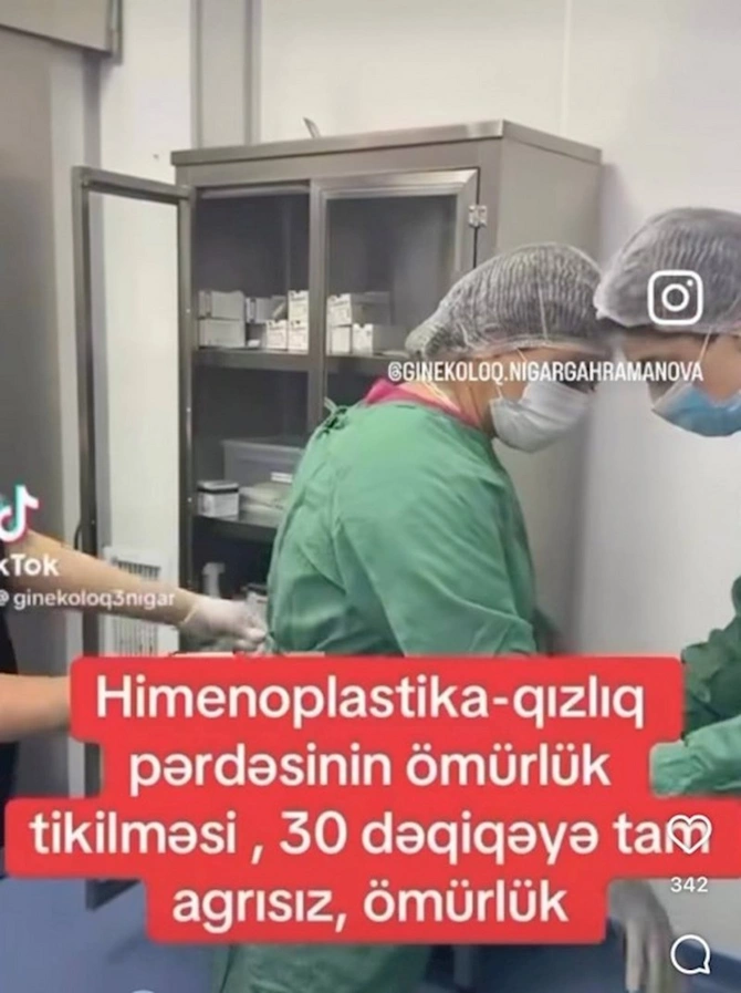 Qənirə Ataşova ginekoloqun paylaşımlarını tənqid etdi Qənirə Ataşova ginekoloqun paylaşımlarını tənqid etdi