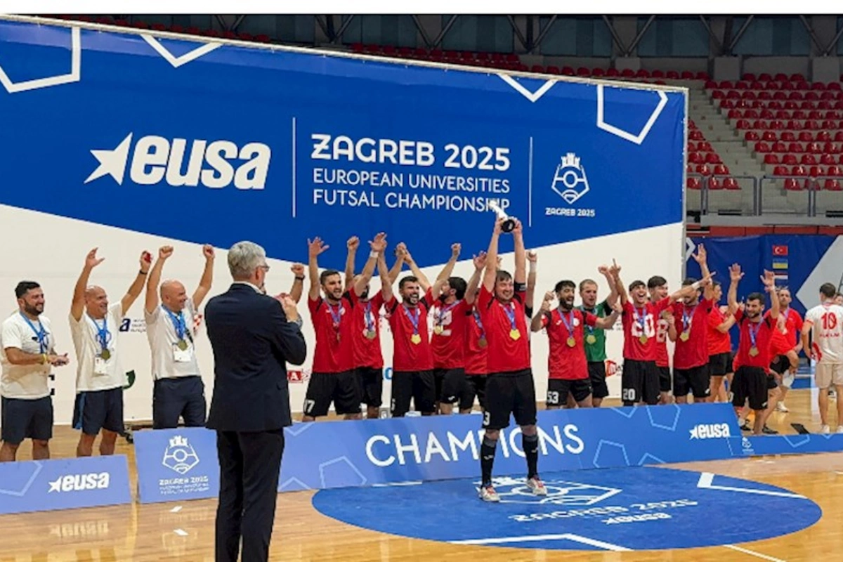 Azərbaycan komandası Avropa çempionu oldu — FOTO