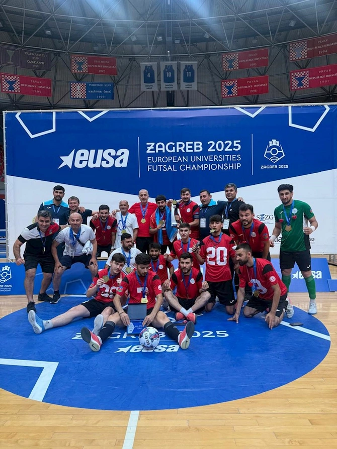 Azərbaycan komandası Avropa çempionu oldu — FOTO