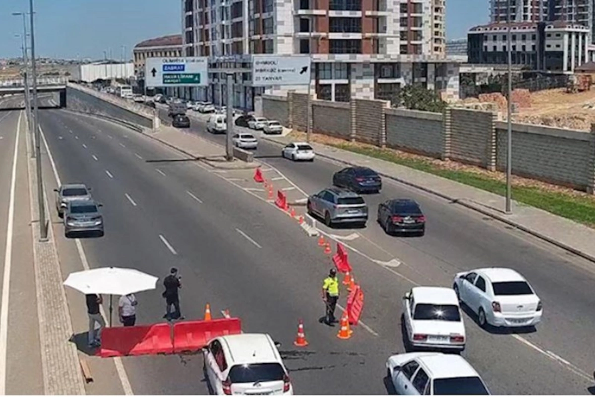 Axşamkı konsertə görə bu yol BAĞLANDI
