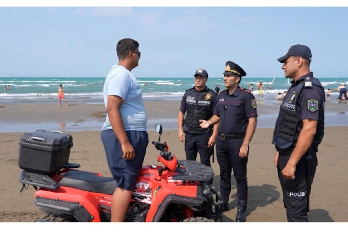 Polis çimərliklərdə profilaktik tədbirləri davam etdirir — VİDEO/FOTOLAR