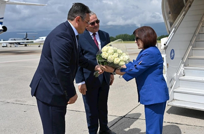 Milli Məclisin sədri Sahibə Qafarova Cenevrədə işgüzar səfərdədir — FOTOLAR