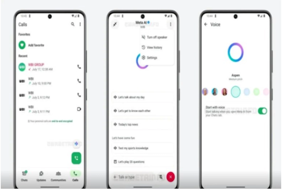 WhatsAppda yeni funksiya: Süni intellektlə səsli söhbət edəcəksiz