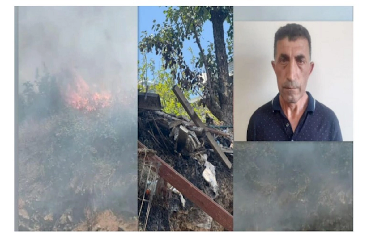 Xankəndidə yanğın törədən şəxs həbs edildi