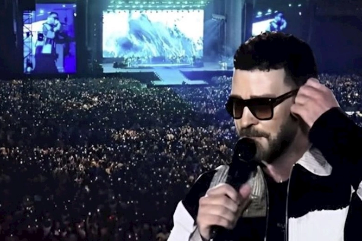 Castin Timberleykin konsertində biabırçılıq — FOTOLAR