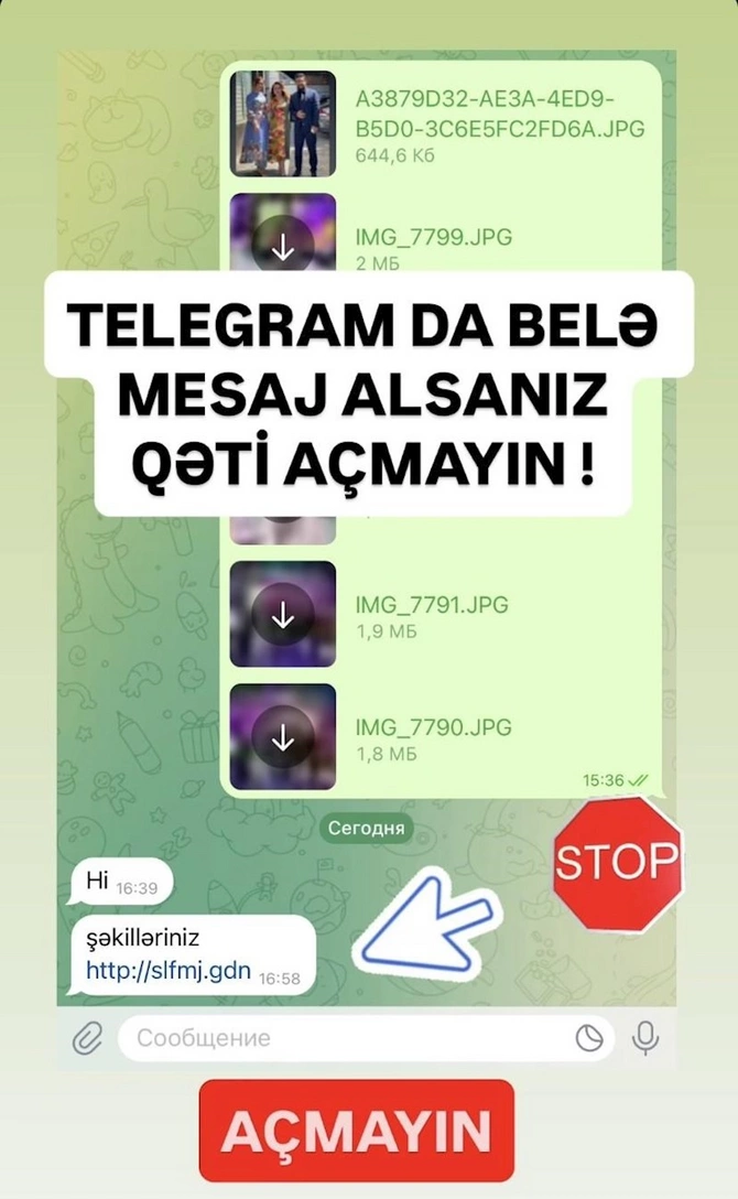 Abbasdan kiberdələduzlarla bağlı xəbərdarlıq — FOTOLAR Abbasdan kiberdələduzlarla bağlı xəbərdarlıq — FOTOLAR
