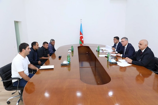 Azəriqaz İB-nin baş direktoru Şabran rayonunda vətəndaş qəbulu keçirib — FOTOLAR Azəriqaz İB-nin baş direktoru Şabran rayonunda vətəndaş qəbulu keçirib — FOTOLAR