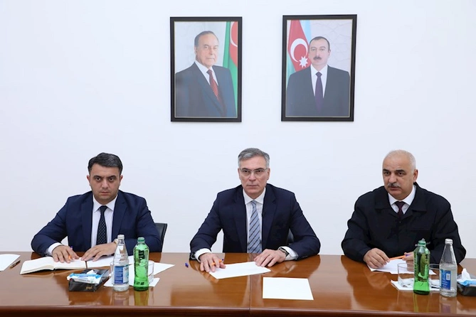Azəriqaz İB-nin baş direktoru Şabran rayonunda vətəndaş qəbulu keçirib — FOTOLAR Azəriqaz İB-nin baş direktoru Şabran rayonunda vətəndaş qəbulu keçirib — FOTOLAR