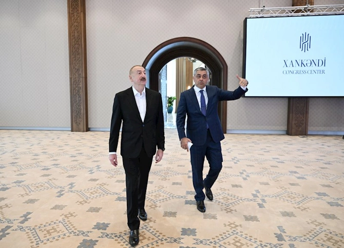 Xankəndi Konqres Mərkəzinin açılışı oldu — FOTOLAR