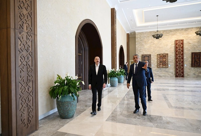 Xankəndi Konqres Mərkəzinin açılışı oldu — FOTOLAR