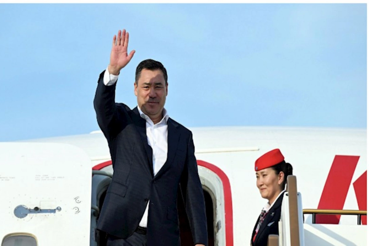 Qırğızıstan Prezidenti Azərbaycana səfərə yola düşüb