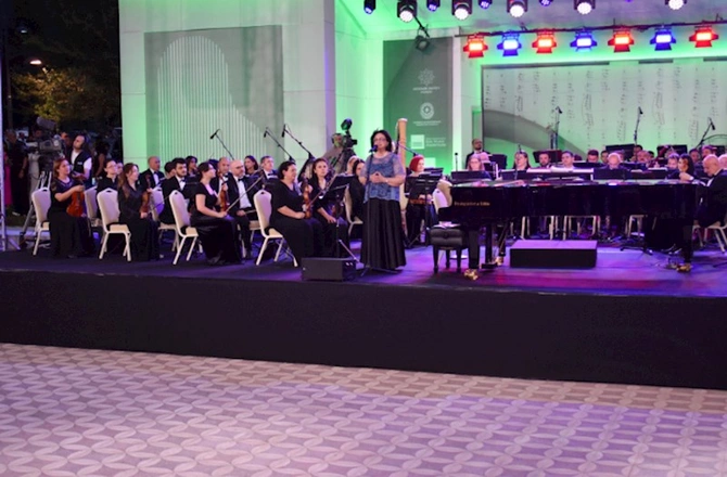 XIV Qəbələ Beynəlxalq Musiqi Festivalı başa çatdı — FOTOLAR