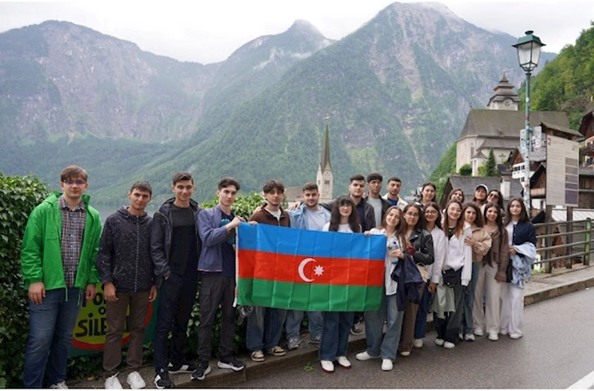 Şəhid övladları Avstriyada yay düşərgəsində iştirak edirlər — FOTOLAR