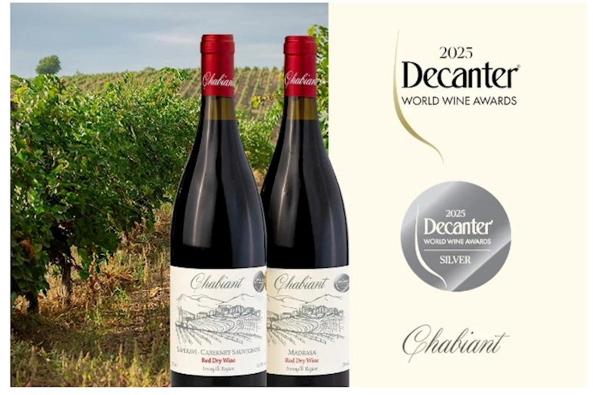 Azərbaycanın Chabiant şərabı Decanter World Wine Awards müsabiqəsində yüksək qiymətləndirilib — FOTOLAR