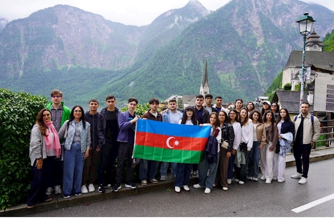 Şəhid övladları Avstriyada yay düşərgəsində iştirak edirlər — FOTOLAR