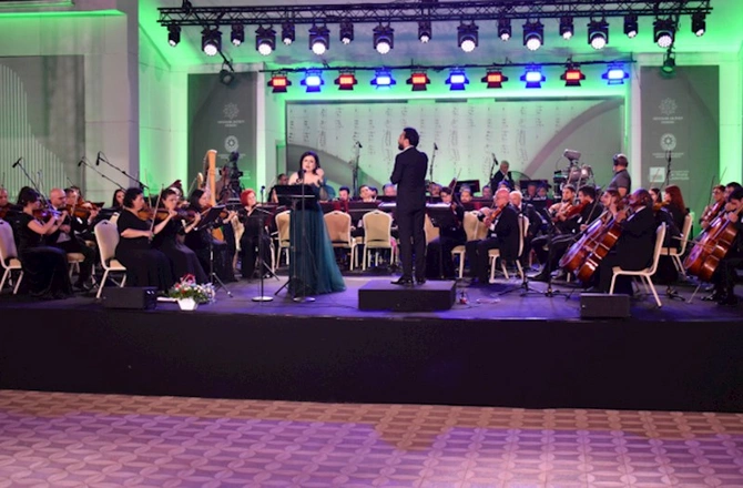 XIV Qəbələ Beynəlxalq Musiqi Festivalı başa çatdı — FOTOLAR