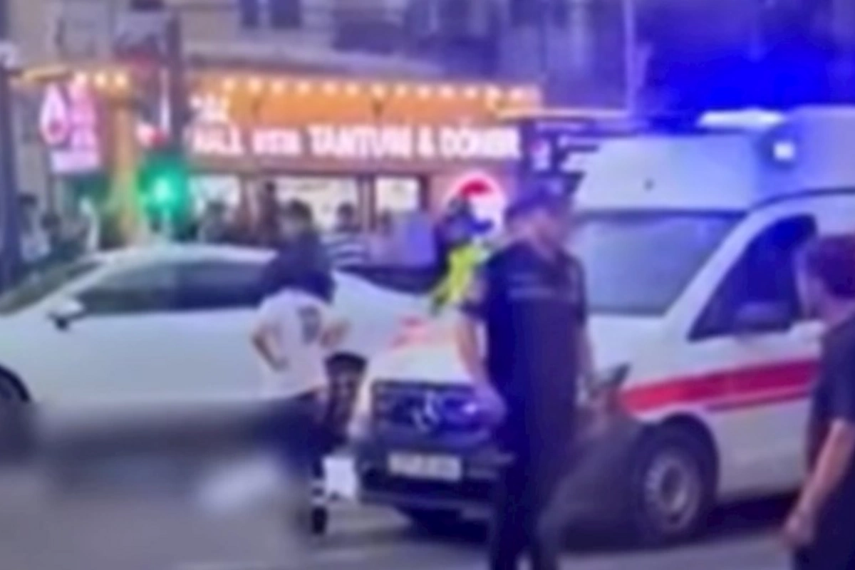 Bakıda skuter sürən qadını maşın vurub öldürdü — VİDEO