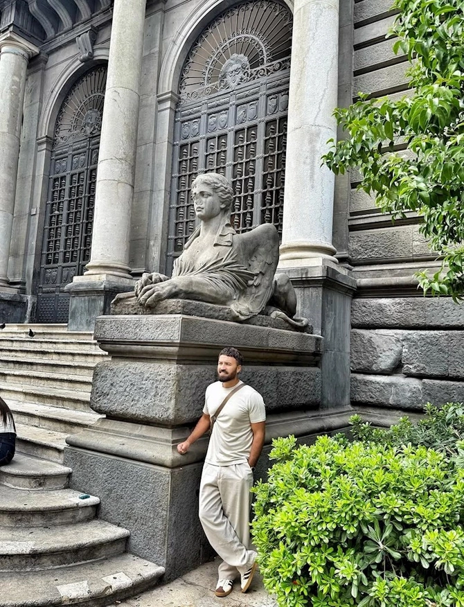 Zamiqin İtaliya gəzintisi — FOTOLAR
