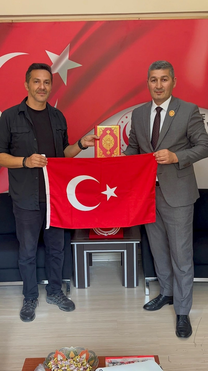 Azərbaycanlı qazi jurnalistlər Türkiyə Qazilər Vəqfində — FOTOLAR