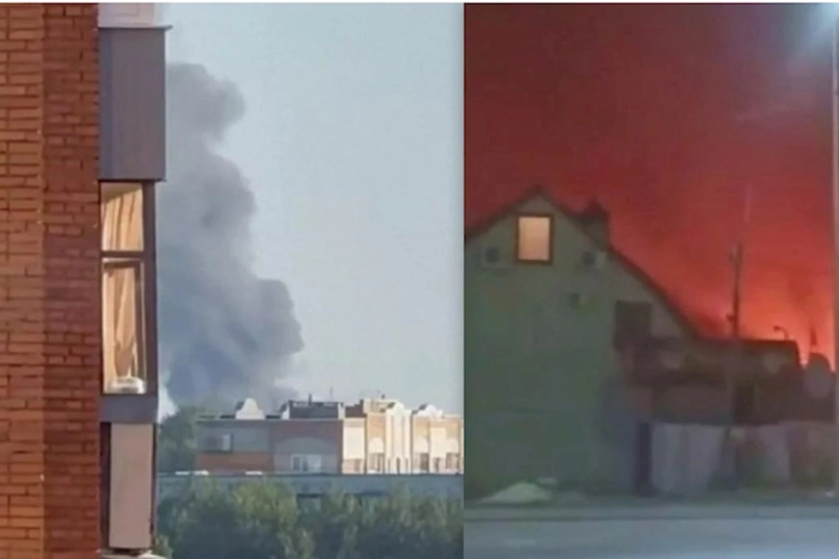 Ukrayna Rusiyanın üç vilayətinə zərbə endirdi — VİDEO