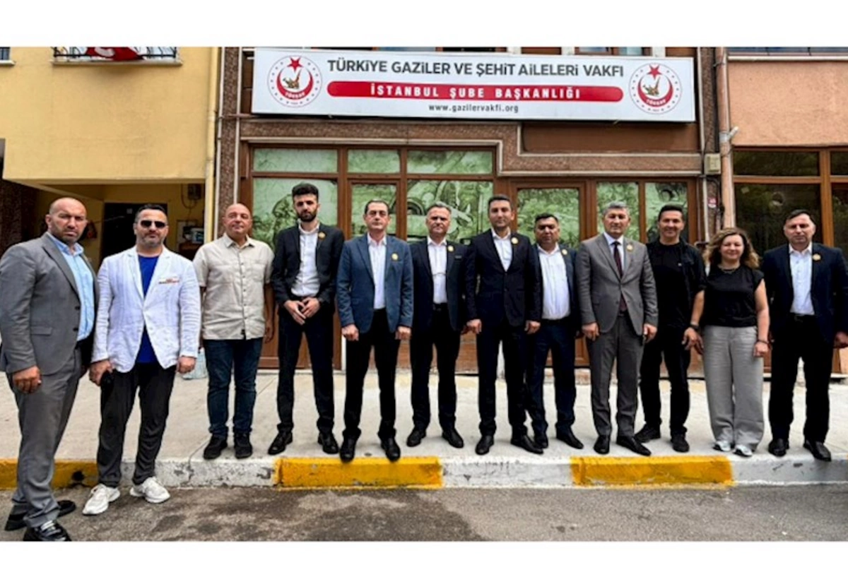 Azərbaycanlı qazi jurnalistlər Türkiyə Qazilər Vəqfində — FOTOLAR
