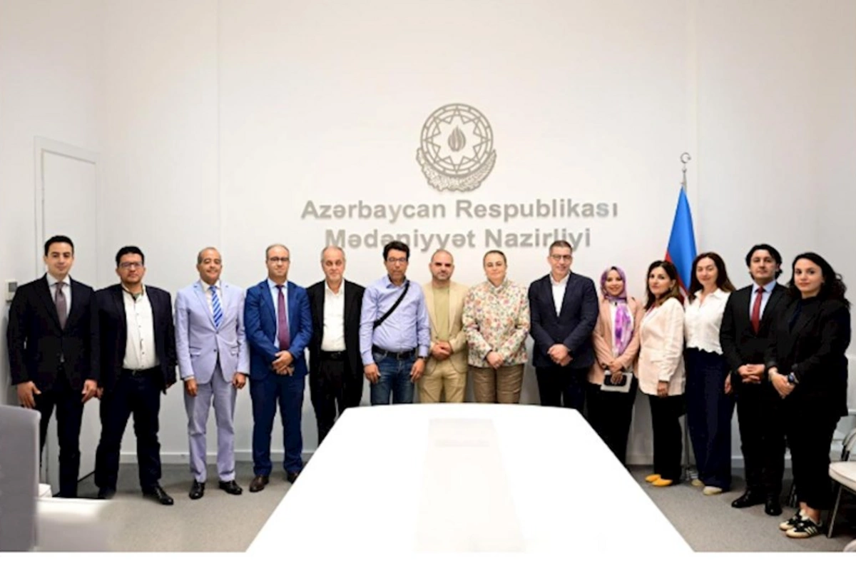 Mədəniyyət Nazirliyində mərakeşli jurnalistlərlə görüş keçirilib — FOTOLAR