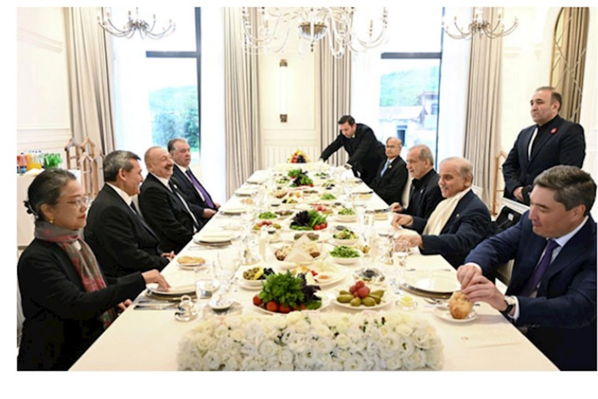 Şuşada rəsmi nahar — FOTO