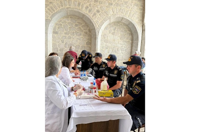 Şuşada ilk dəfə qanvermə aksiyası keçirildi — FOTOLAR