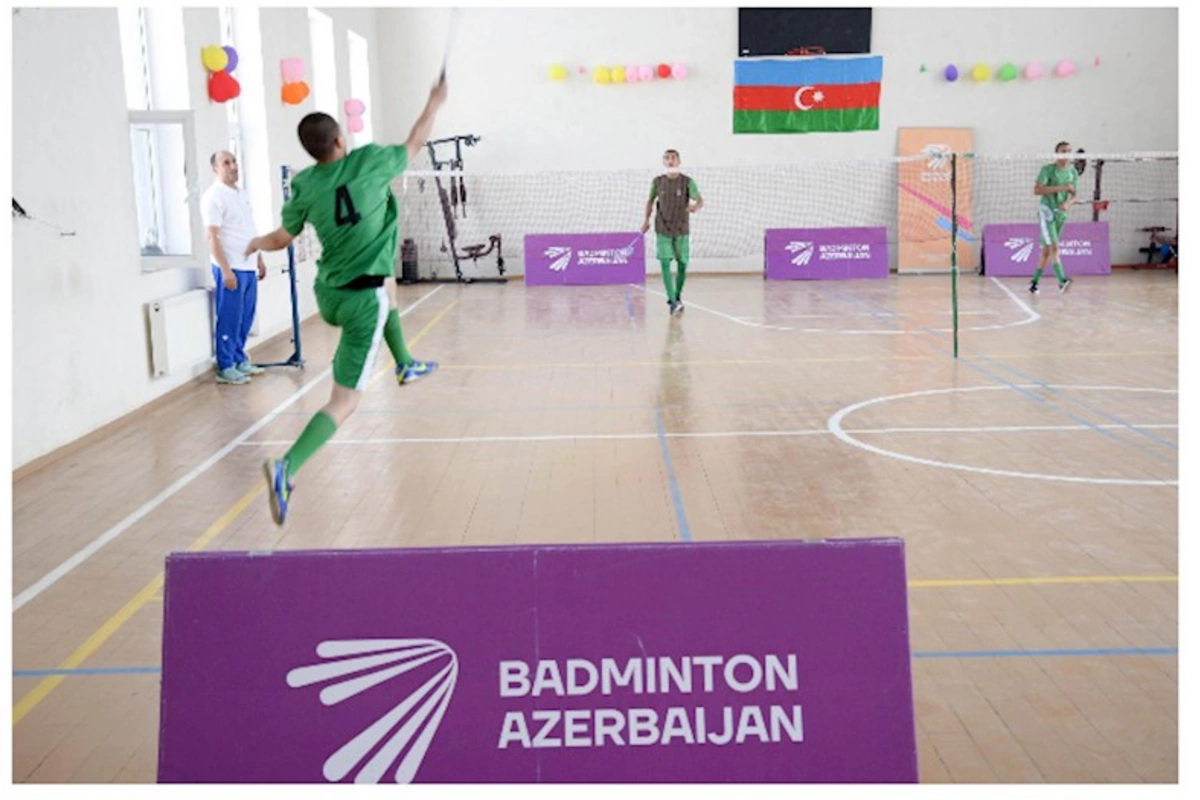 Məhkumlar arasında badminton yarışı — FOTOLAR