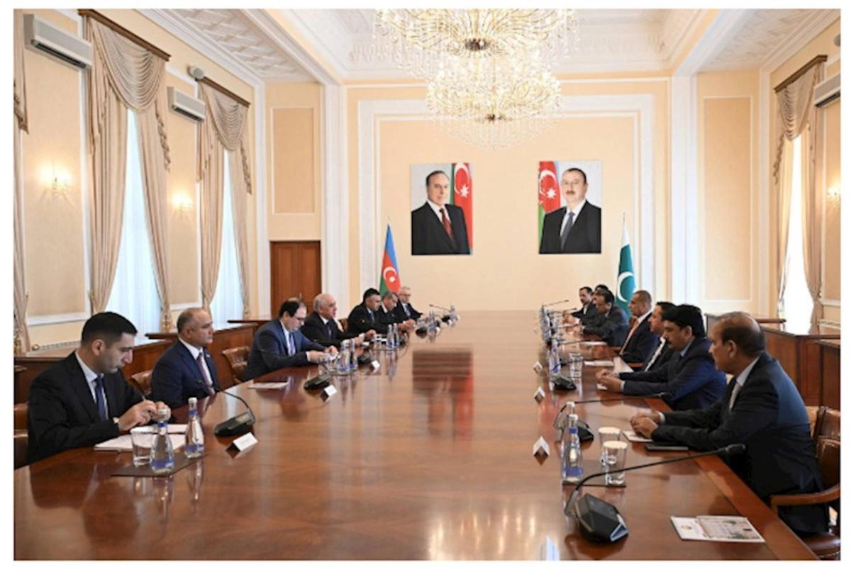 Əli Əsədov Pakistan Milli Assambleyasının sədri ilə görüşüb