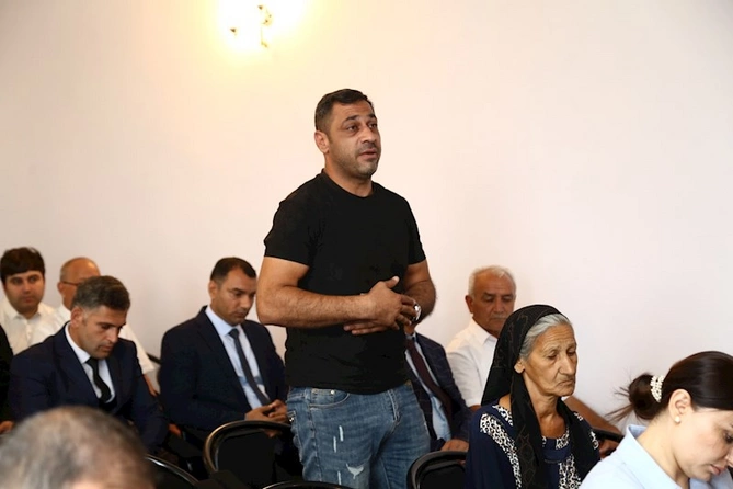 Hacıqabulda növbəti qəbul keçirildi — FOTOLAR