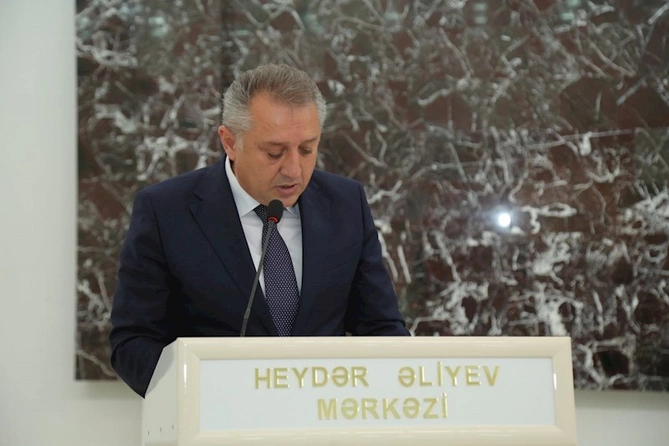 Hacıqabul rayonunda “Qərbi Azərbaycan İrsi” kitabının I cildinin təqdimat mərasimi keçirilib — FOTOLAR