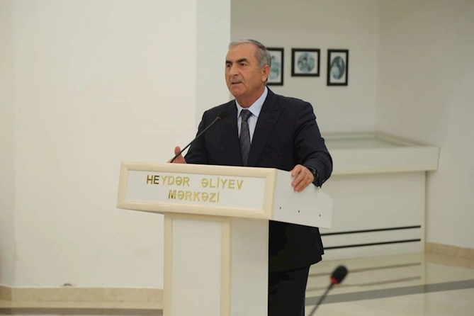 Hacıqabul rayonunda “Qərbi Azərbaycan İrsi” kitabının I cildinin təqdimat mərasimi keçirilib — FOTOLAR