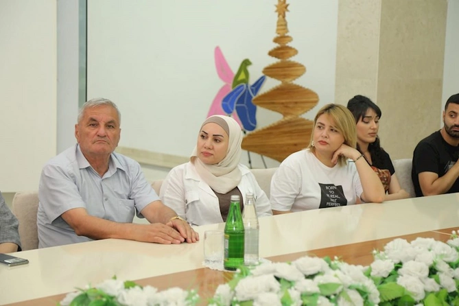 Hacıqabul rayonunda “Qərbi Azərbaycan İrsi” kitabının I cildinin təqdimat mərasimi keçirilib — FOTOLAR