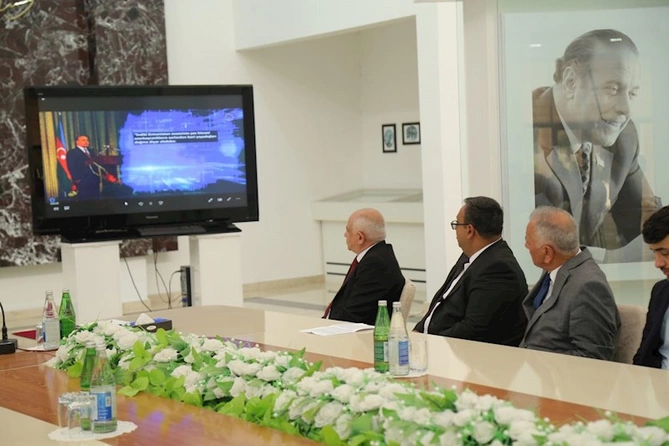 Hacıqabul rayonunda “Qərbi Azərbaycan İrsi” kitabının I cildinin təqdimat mərasimi keçirilib — FOTOLAR