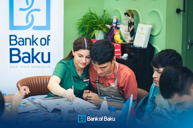 Bank of Baku inklüziv cəmiyyəti dəstəkləyir: autizmli uşaqlarla bir gün — FOTOLAR