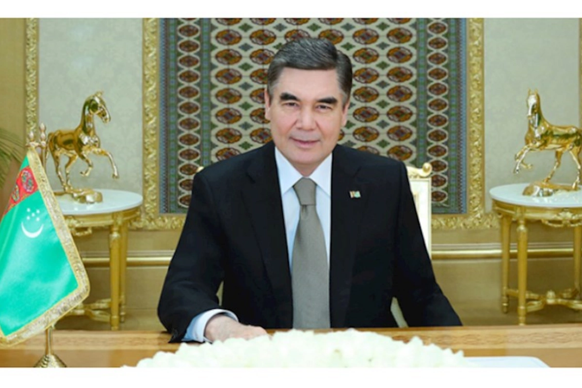 Qurbanqulu Berdiməhəmmədov İlham Əliyevi və Azərbaycan xalqını təbrik etdi