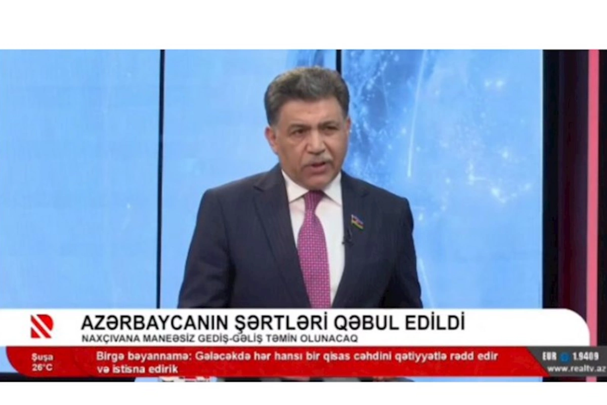 Deputatın canlı efirdə dili topuq vurdu: “Zəngəzur dəhlizi səmərəsiz ərazidir” — VİDEO