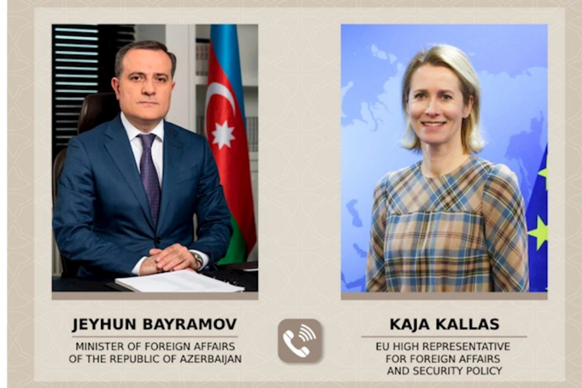 Ceyhun Bayramov və Kaya Kallas arasında telefon danışığı olub