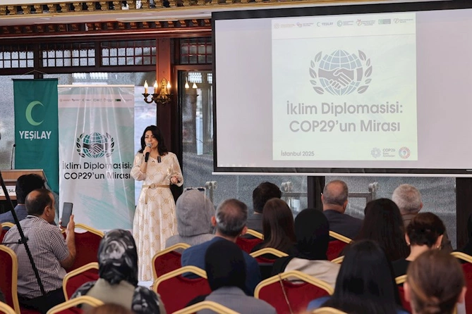 “İqlim Diplomatiyası: COP29 Mirası” adlı növbəti tədbir İstanbulda “Camlı Köşk”də baş tutdu — FOTOLAR