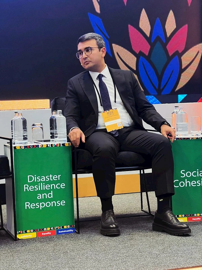 Azərbaycan nümayəndə heyəti G20 Dinlərarası Dialoq Forumunda iştirak edir — FOTOLAR