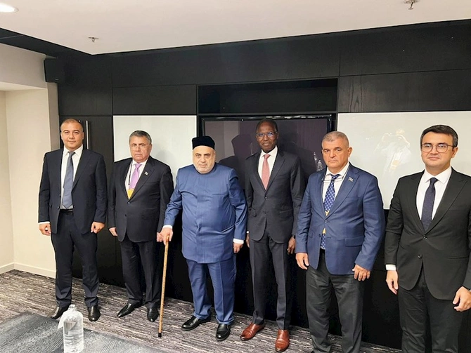 Azərbaycan nümayəndə heyəti G20 Dinlərarası Dialoq Forumunda iştirak edir — FOTOLAR