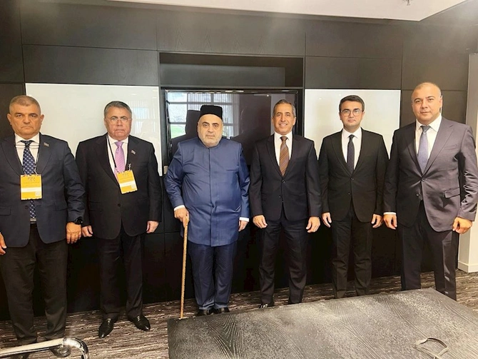 Azərbaycan nümayəndə heyəti G20 Dinlərarası Dialoq Forumunda iştirak edir — FOTOLAR