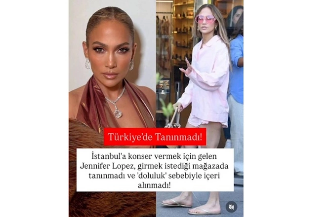 Cennifer Lopezin Türkiyədə mağazaya buraxılmaması ilə bağlı DETALLAR — FOTO