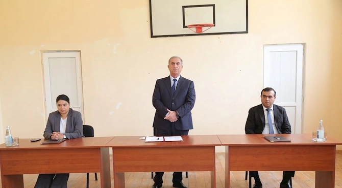 Hacıqabulun Tağılı kəndində səyyar qəbul-görüş keçirildi — FOTOLAR