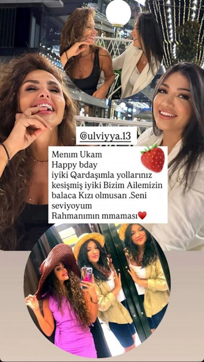 Günel gəlinlərini belə təbrik etdi — FOTO
