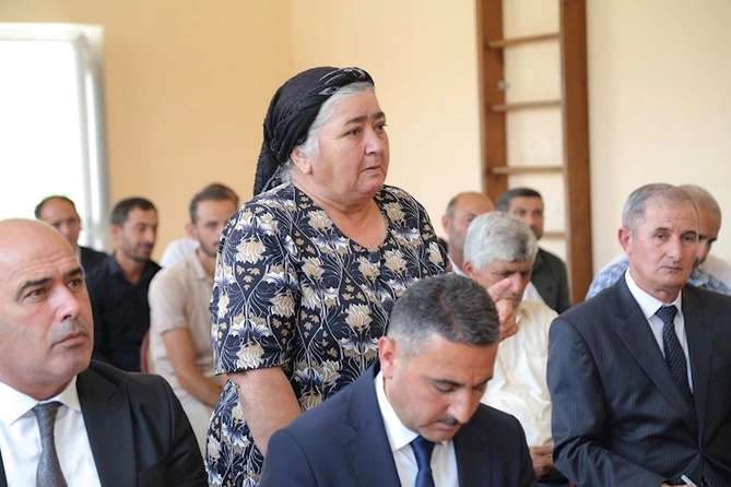 Hacıqabulun Tağılı kəndində səyyar qəbul-görüş keçirildi — FOTOLAR