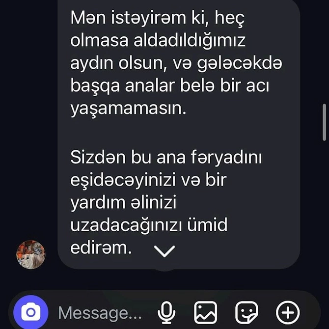 Həkim 13 min alıb, əməliyyat adı ilə biopsiya götürüb — FOTOLAR