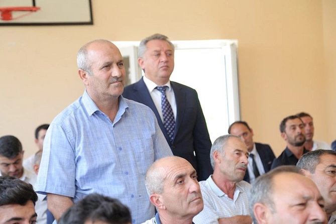 Hacıqabulun Tağılı kəndində səyyar qəbul-görüş keçirildi — FOTOLAR
