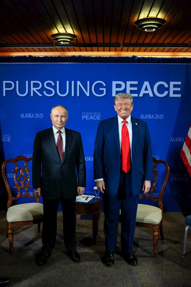 Ağ Ev Trampla Putinin görüşünə dair paylaşım edib — FOTO